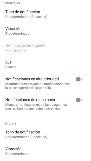 Pulsar en la opción que