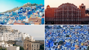 Ciudades monocromáticas: 7 destinos del mundo que parecen pintados de un solo color