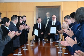 El rector de la UNAM,