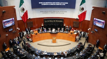 La propuesta fue avalada por la Comisión de Puntos Constitucionales y continuará su proceso legislativo. EFE/ Mario Guzmán
