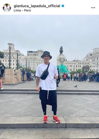 Gianluca Lapadula en Instagram.