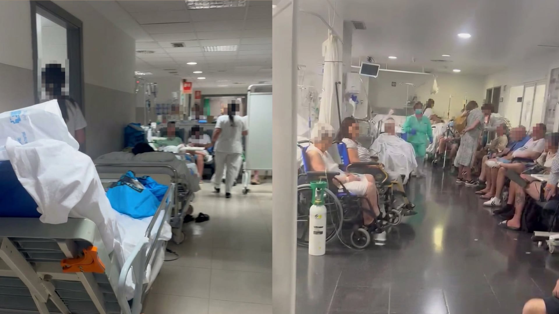 Las Urgencias de La Paz se saturan y hay 38 pacientes en una habitación con 12 camas: “Una enfermera acabó llorando porque no daba abasto”