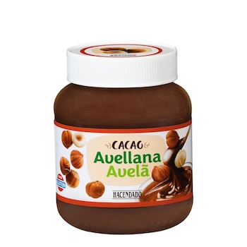 Crema de cacao y avellana