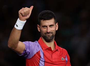 Djokovic en París (REUTERS/Stephanie Lecocq)