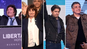Mieli, Burlich, Kicillof y Macri