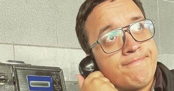 En la imagen, el comediante