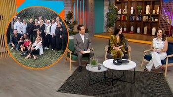 Los conductores de Sale el Sol reaccionaron a la reunión que Laura Zapata tuvo con familiares, mientras su hermana Ernestina Sodi era velada