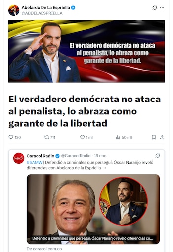 De La Espriella argumentó que