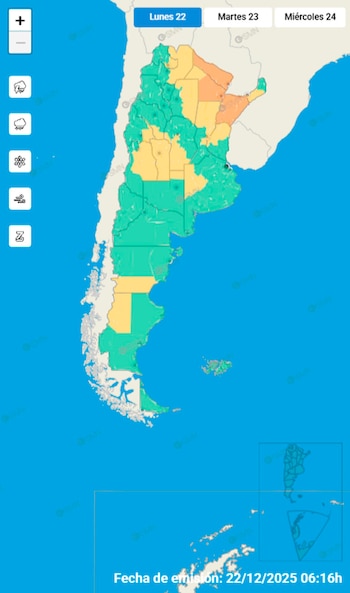 Qué dice el pronóstico para esta semana: cómo estará el tiempo en Nochebuena y Navidad - Image 1