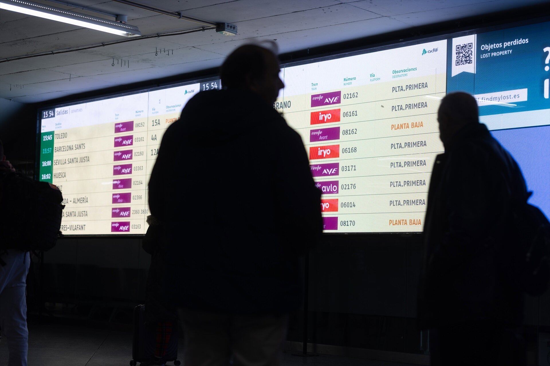 Estación de Atocha en Madrid. (EDUARDO PARRA / EUROPA PRESS)