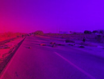 Los cuerpos fueron arrojados en