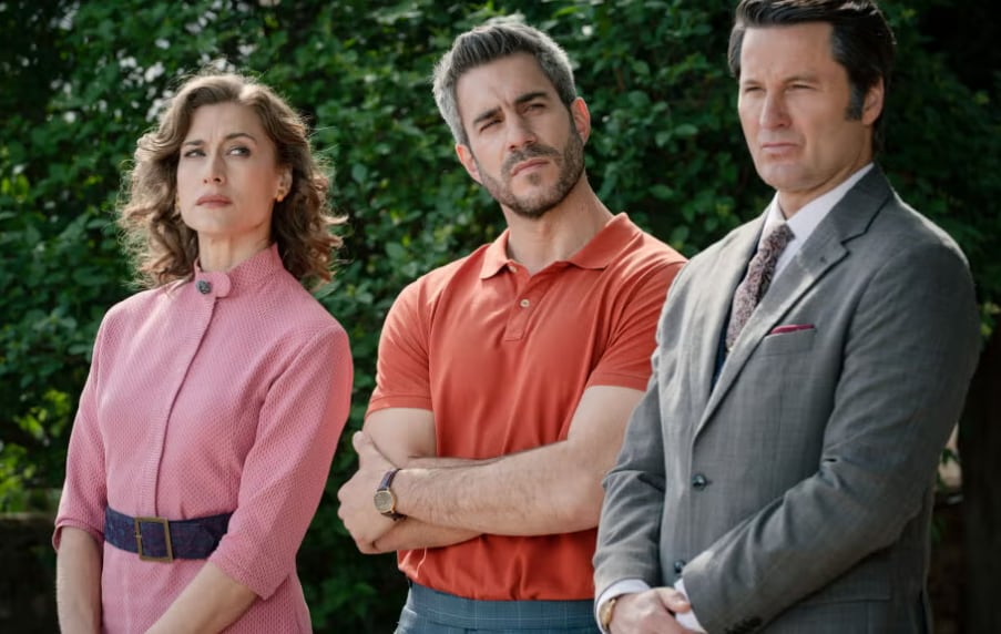 Marta, Andrés y Pablo en el capítulo 676 en 'Sueños de libertad'. (Atresmedia)