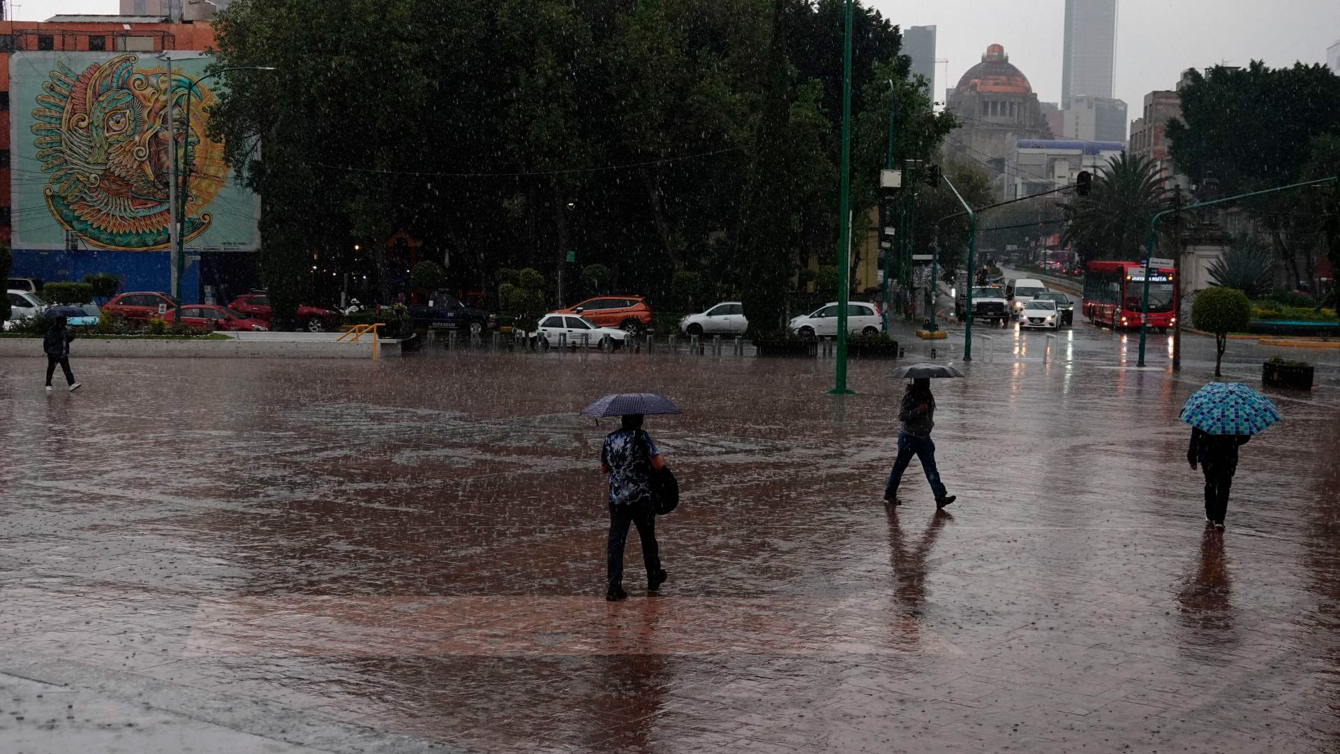 Prevén fuertes lluvias con granizo para la tarde y noche de este jueves 16 de abril. Crédito: Cuartoscuro.