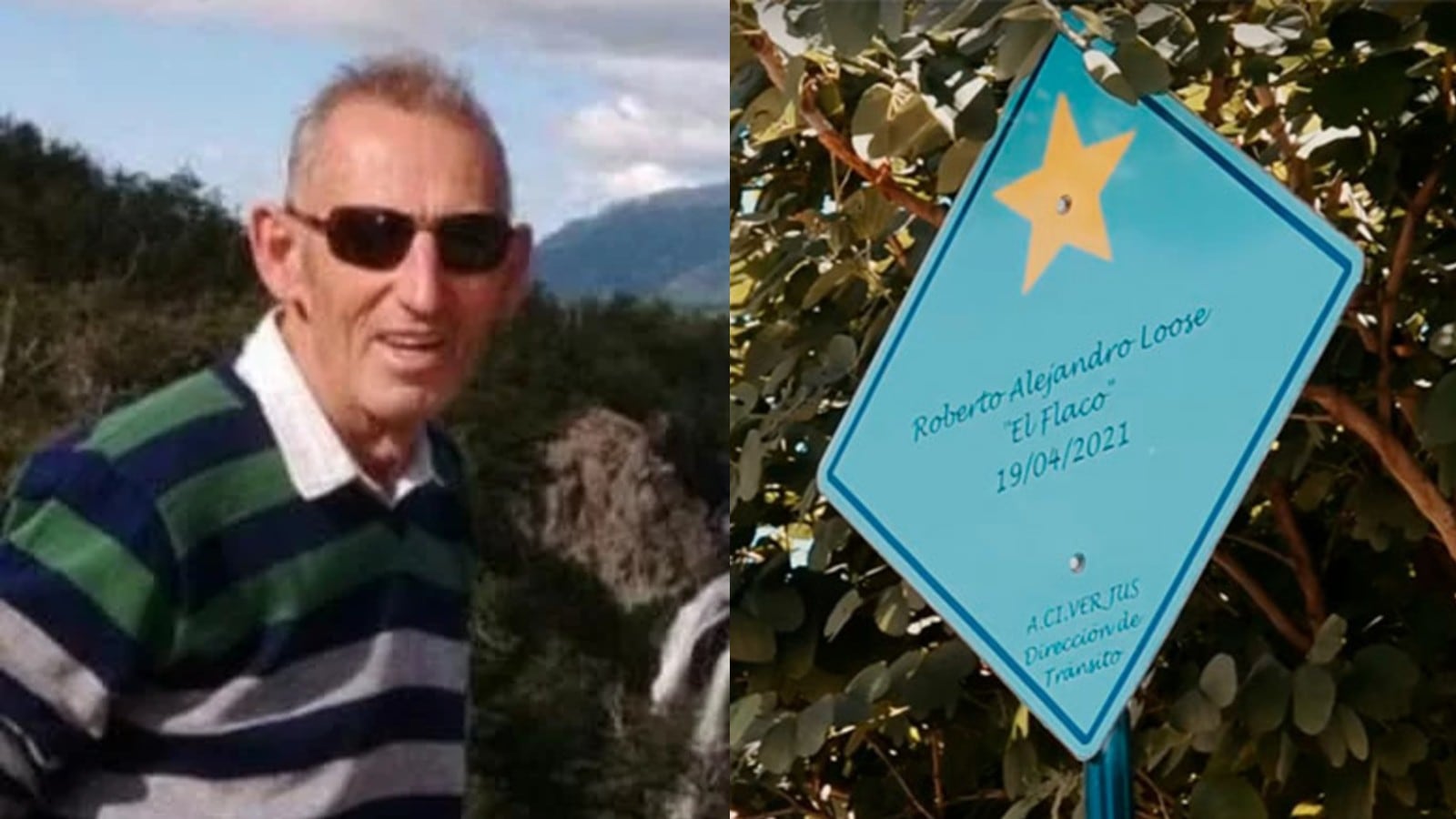 El hecho ocurrió el 19 de abril de 2021, cuando Loose, de 80 años, fue embestido por una camioneta sobre una senda peatonal