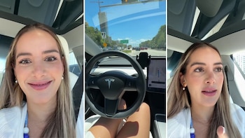 En el video, que rápidamente