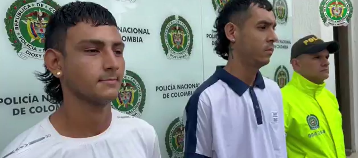 Los presuntos homicidas ejecutaron el crimen el 21 de febrero de 2025, en Barrancabermeja - crédito @PoliciaDEMAM/X