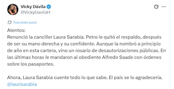 - crédito @VickyDavilaH/X