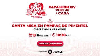 La misa está programada para las 10:30 a. m. y reunirá a integrantes de la comunidad católica del norte del país en una de las actividades centrales del recorrido papal - Créditos: Joinnus.