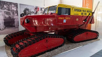 Vehículo empleado por la primera