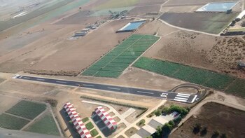 El aeródromo de Totana, en
