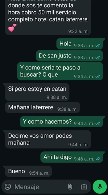 Uno de los chats con