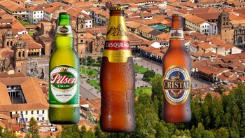 Cristal, Pilsen y Cusqueña son