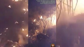 En la noche del lunes