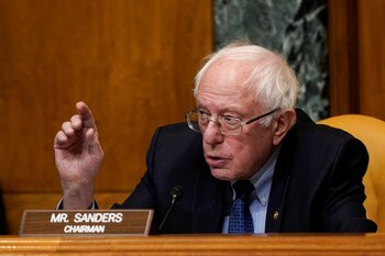 Senador independiente Bernie Sanders