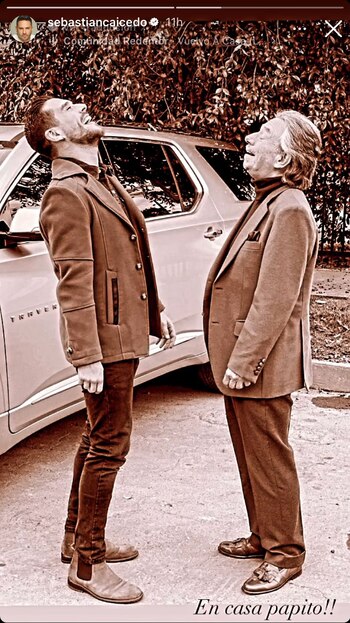 Sebastián Caicedo se despidió de