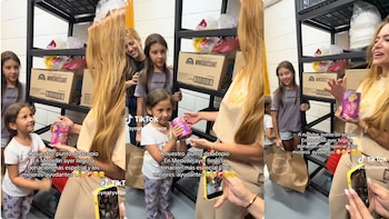 Niña conmovió a voluntarios que recolectan insumos para los damnificados del terremoto: entregó su alcancía llena de monedas
