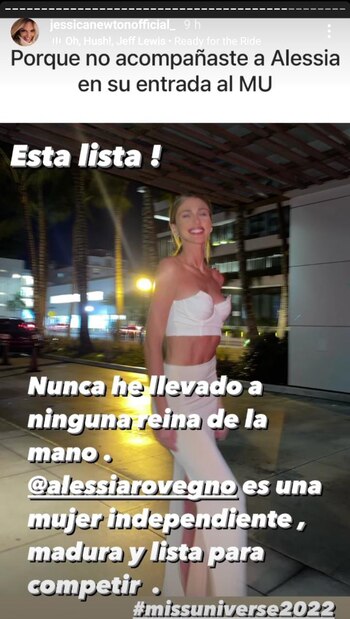 Jessica Newton habla de su