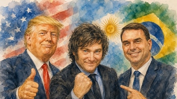 Trump, Milei y Bolsonaro