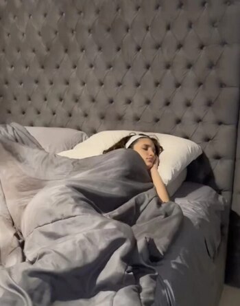 Uno de los dos dormitorios