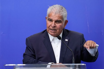 El presidente de Panamá, José