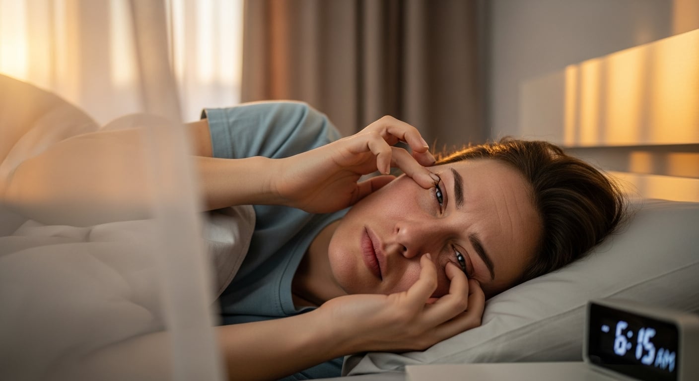 El dolor de ojos al despertar puede deberse a sequedad ocular, alergias, uso de pantallas o infecciones, según Cleveland Clinic (Imagen Ilustrativa Infobae)