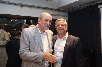 Jesús Rodríguez junto al ex