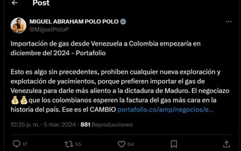 Miguel Polo Polo dijo que