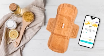 Vivoo lanzó una toalla sanitaria