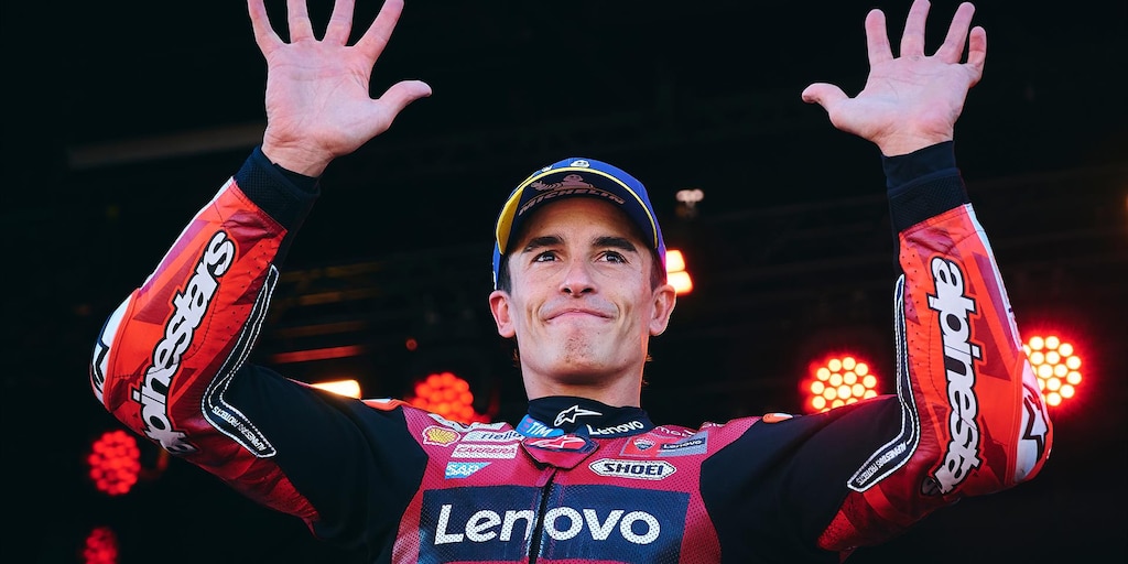 Marc Márquez hace pleno en Aragón y da un mordisco al Mundial