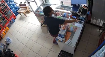 El momento quedó grabado y rápidamente comenzó a circular en distintas plataformas digitales.