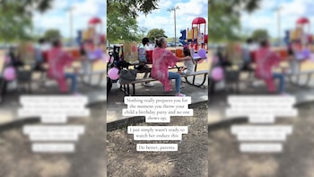 Aubrey quiso celebrar su noveno