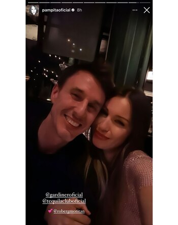 Pampita desmintió los rumores de