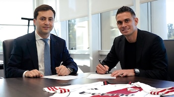 River Plate presentó oficialmente el regreso de Rafael Santos Borré: “Muchísima ilusión”