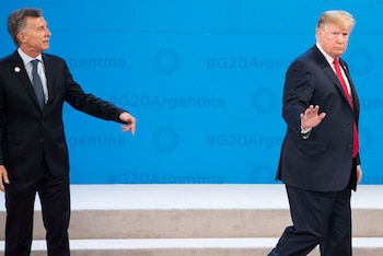 Hace dos años Donald Trump