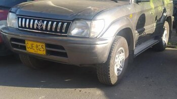 Vehículo donde fueron encontrados los