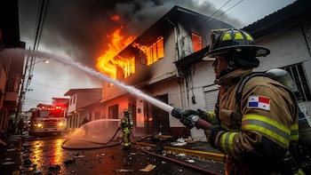 El Cuerpo de Bomberos de Panamá atendió más de 30 accidentes de tránsito en los primeros días de junio