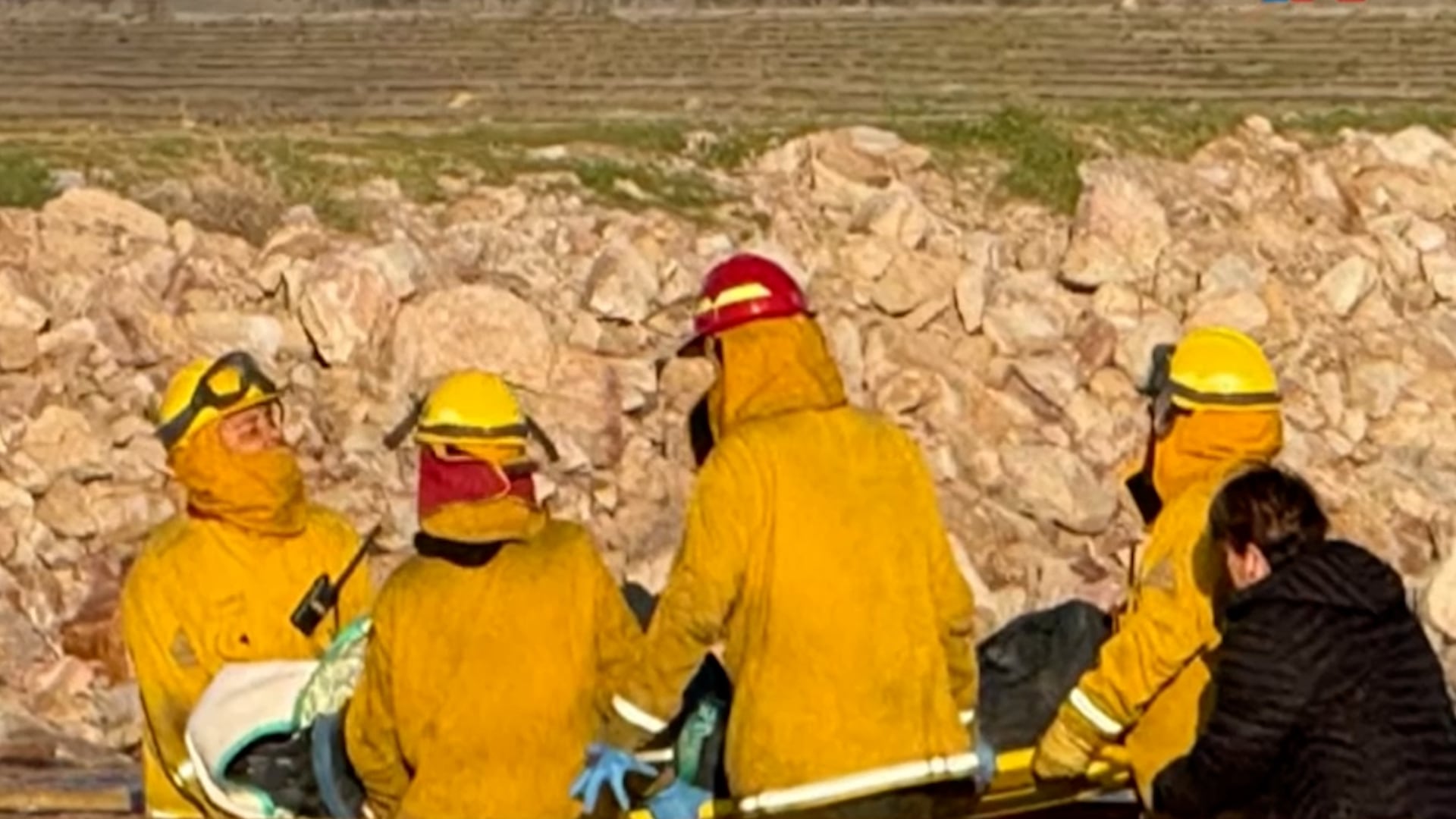 Los dos desaparecidos son otro pescador y un guía de pesca local