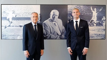 Florentino Pérez hizo referencia a