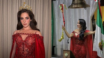 Alcaldesa de Valle de Bravo genera una ola de críticas tras usar vestido de Fátima Bosch de 100 mil pesos durante las fiestas patrías