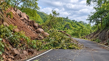 Los deslizamientos de tierra y la caída de árboles afectaron carreteras rurales de Panamá, dificultando el acceso de los equipos de emergencia a las comunidades damnificadas. Tomada de Instagram